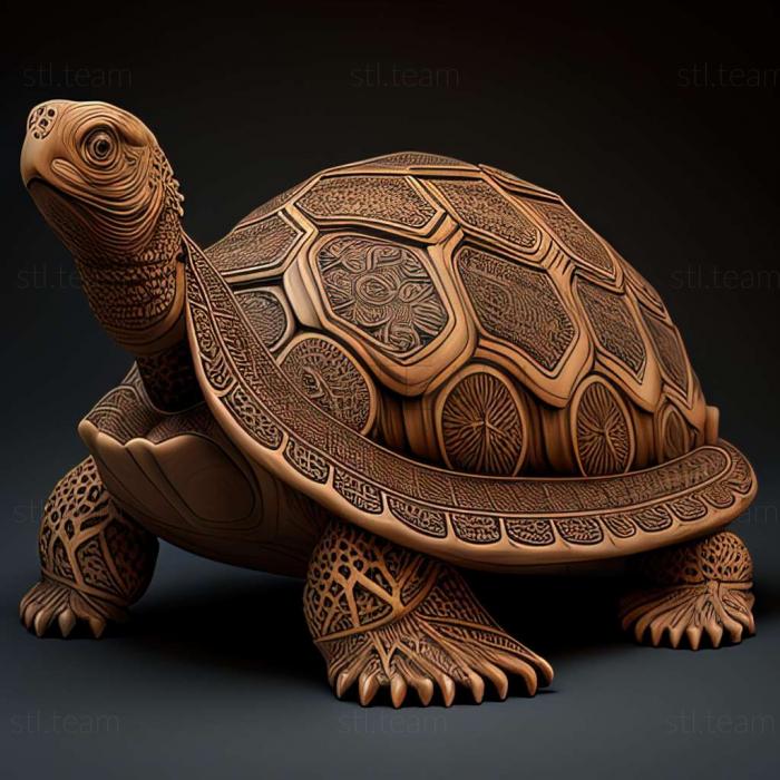 Знаменитое животное черепаха адвайта
